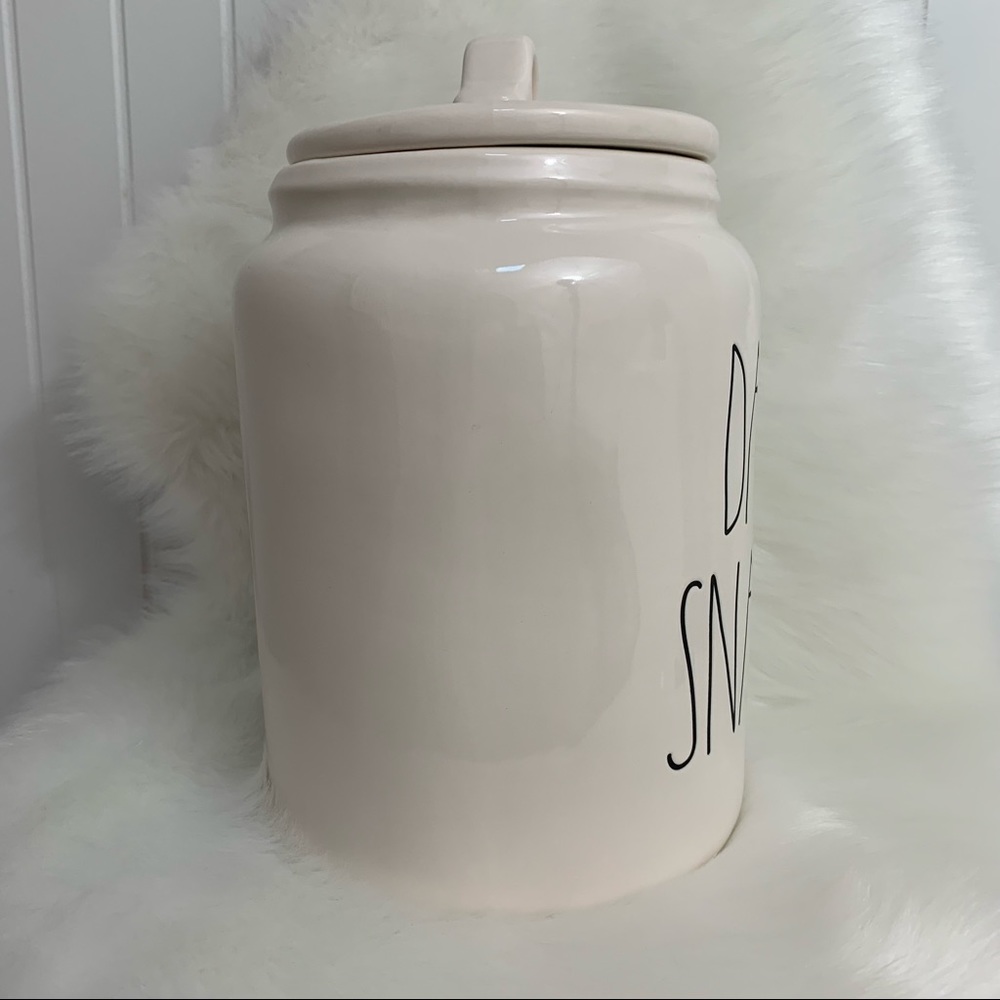 Rae Dunn DAD’S SNACKS Ceramic Canister - NEW - Picture 3 of 12
